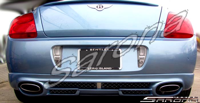Custom Bentley GT Rear Add-on  Coupe Rear Add-on Lip (2003 - 2010) - $980.00 (Part #BT-001-RA)